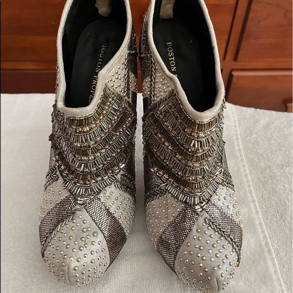 Boston Proper Glam Rock booties
